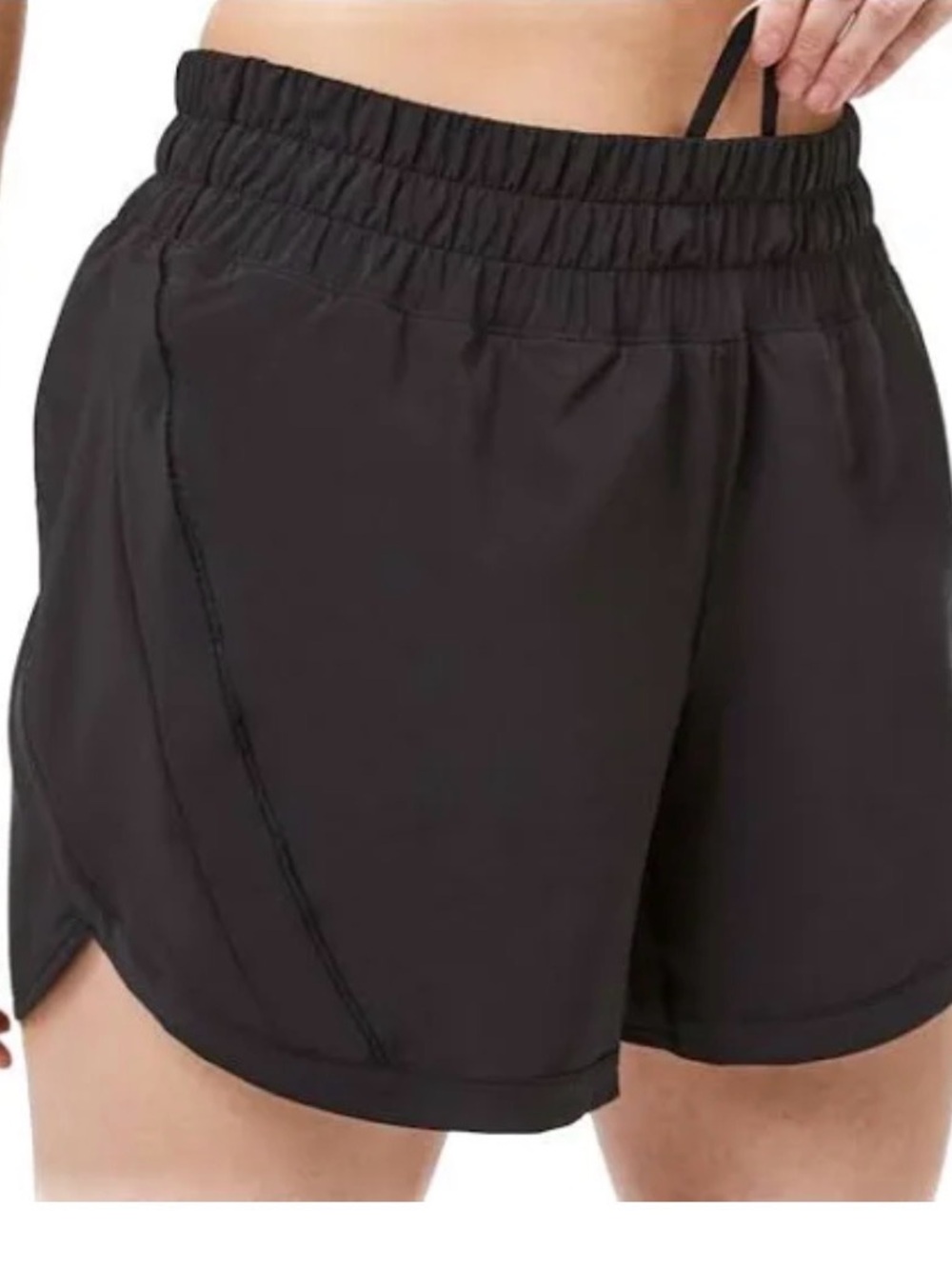 lululemon athletica Black Track That 5” (Two Pairs)